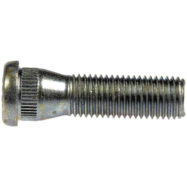 610-460 M12-1.50 Serrated Wheel Stud - 14.34mm Knurl, 46.14mm Length